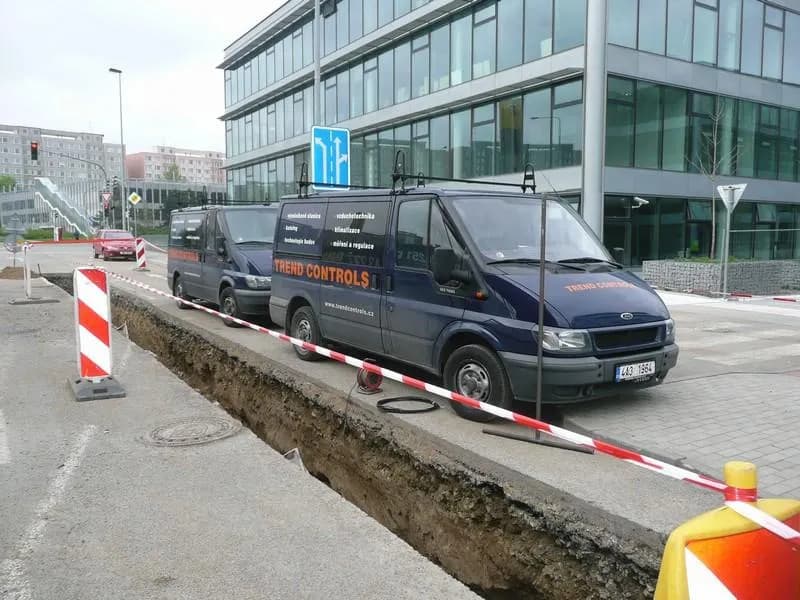 Horkovodní přípojka a výměníková stanice pro SO01.12 Technologický park, Praha 11