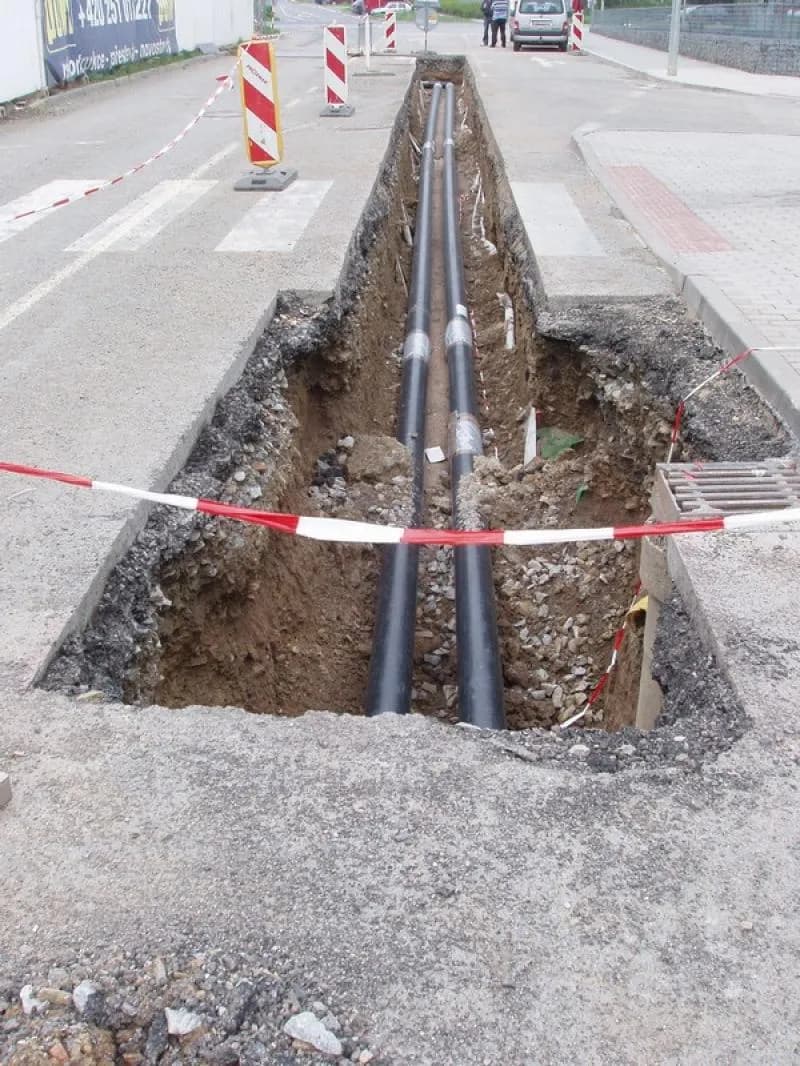 Horkovodní přípojka a výměníková stanice pro SO01.12 Technologický park, Praha 11