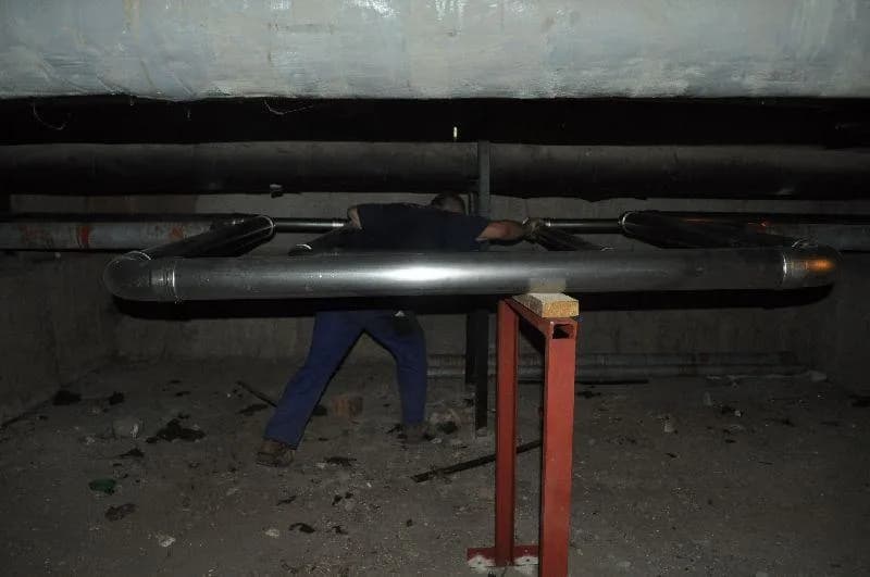 Oprava ležatých rozvodů teplé vody a cirkulace