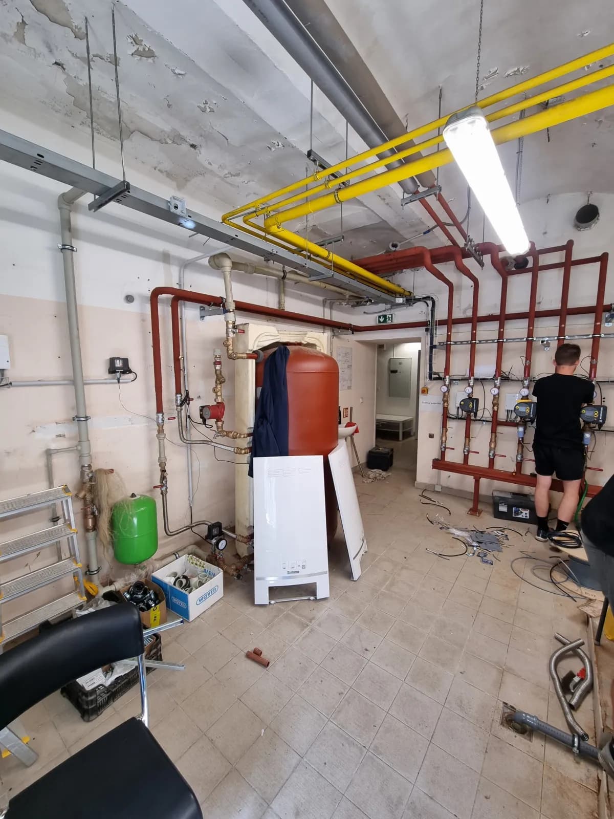 Plynové kotelny Kodaňská, Estonská Praha 10