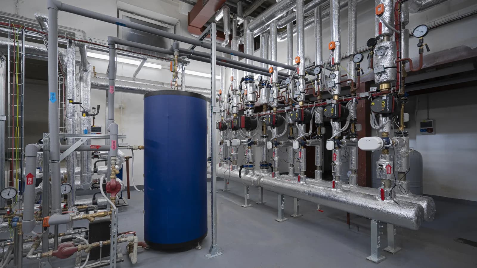 Výměníková stanice Ústav fotoniky a elektroniky AV ČR, Praha 8