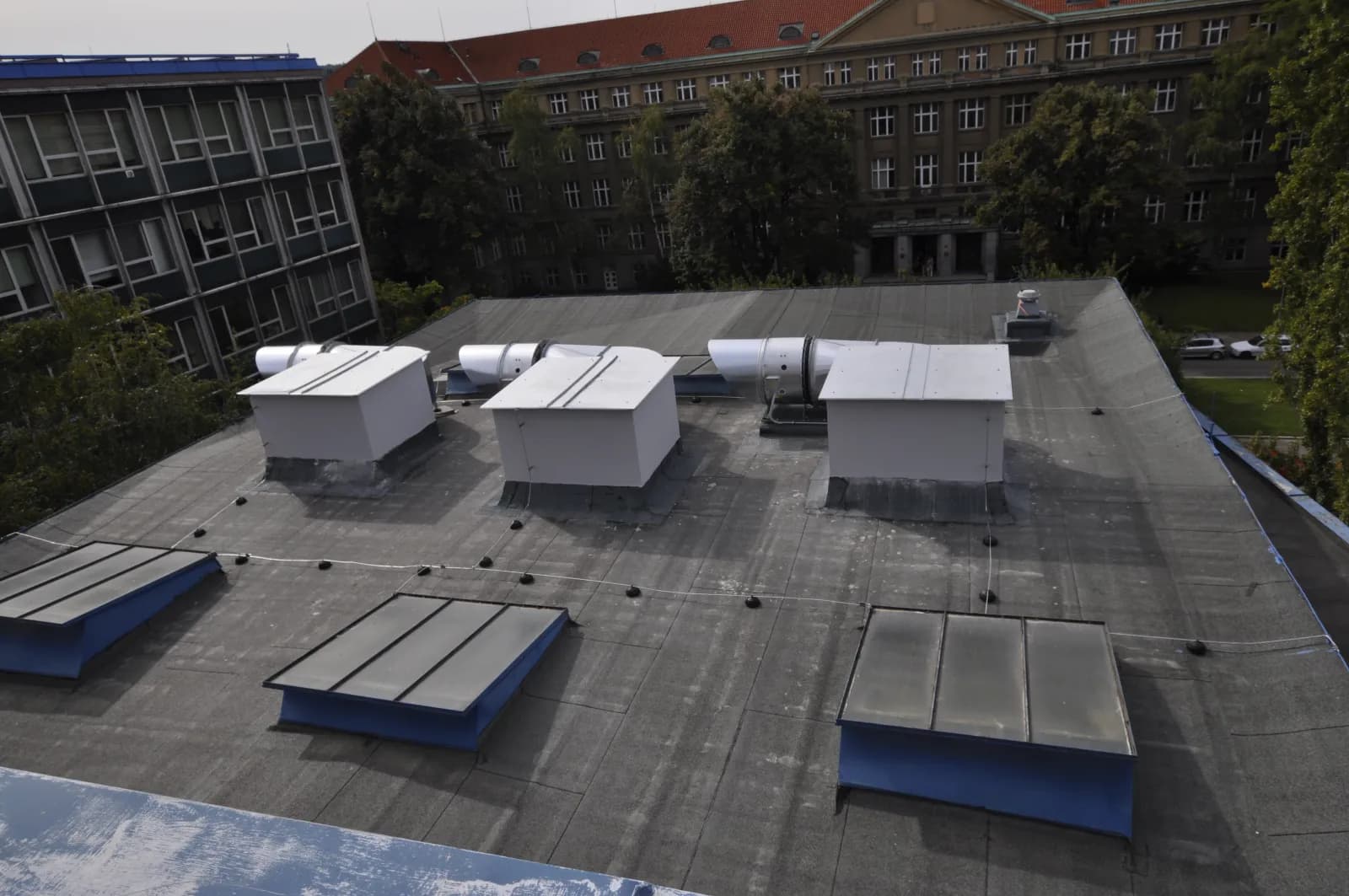 Vzduchotechnika ČVUT - posluchárna 256