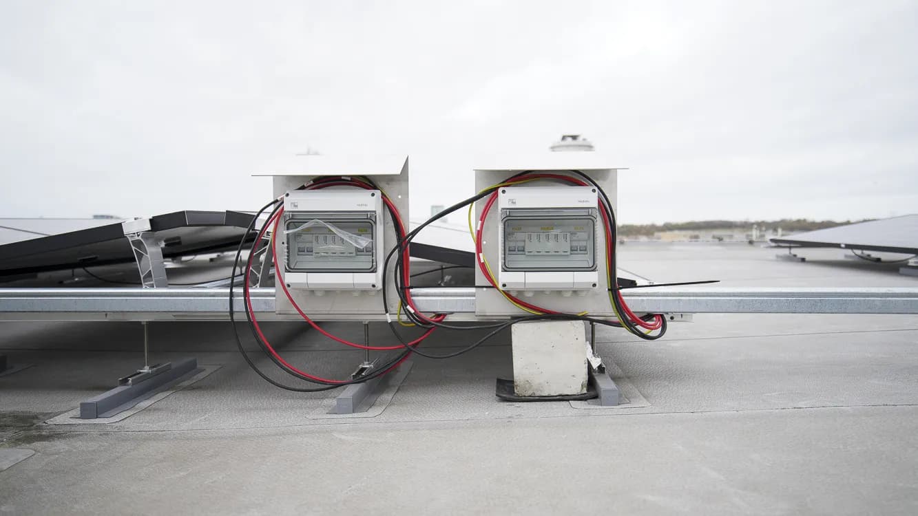 Fotovoltaická elektrárna pro BD Suchý Vršek