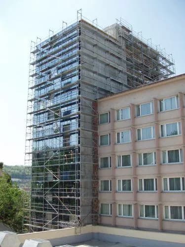 Hotel Olympik, Praha 8 - měření a regulace výměníkové stanice, vzduchotechniky a klimatizačních jednotek