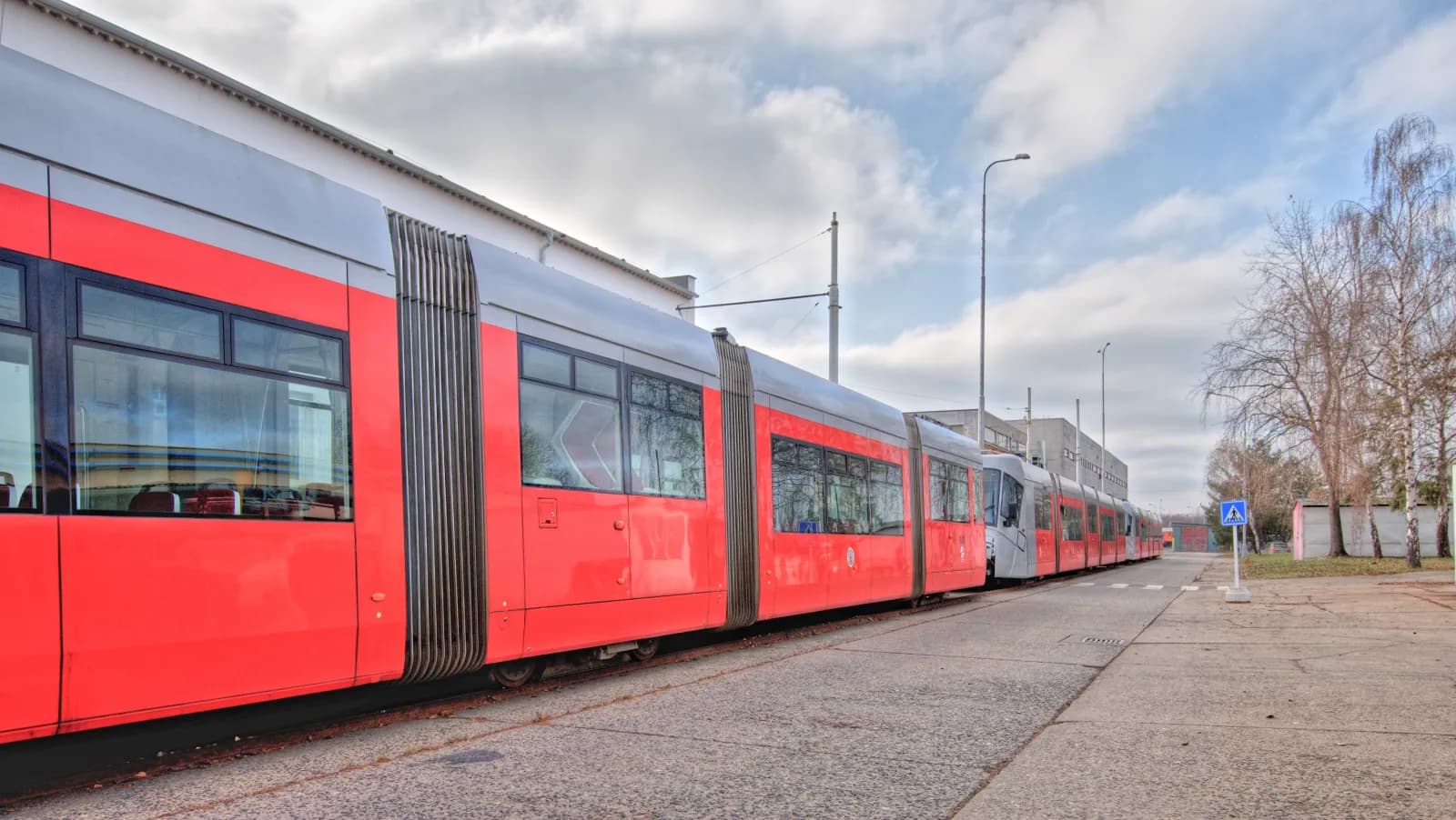 Výměníková stanice Baterkárna v areálu Dopravního podniku Hlavního města Prahy