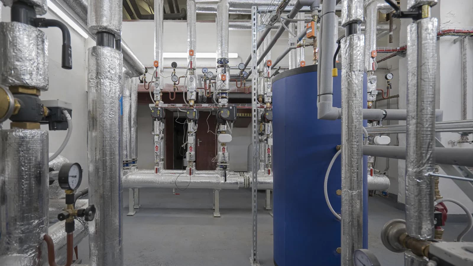 Výměníková stanice Ústav fotoniky a elektroniky AV ČR, Praha 8
